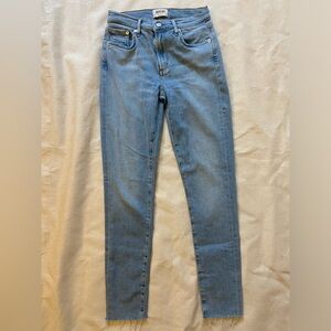 AGOLDE Sophie Skinny Jeans Size 27 high waisted Light Wash